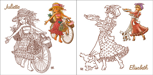 page st-barth in color